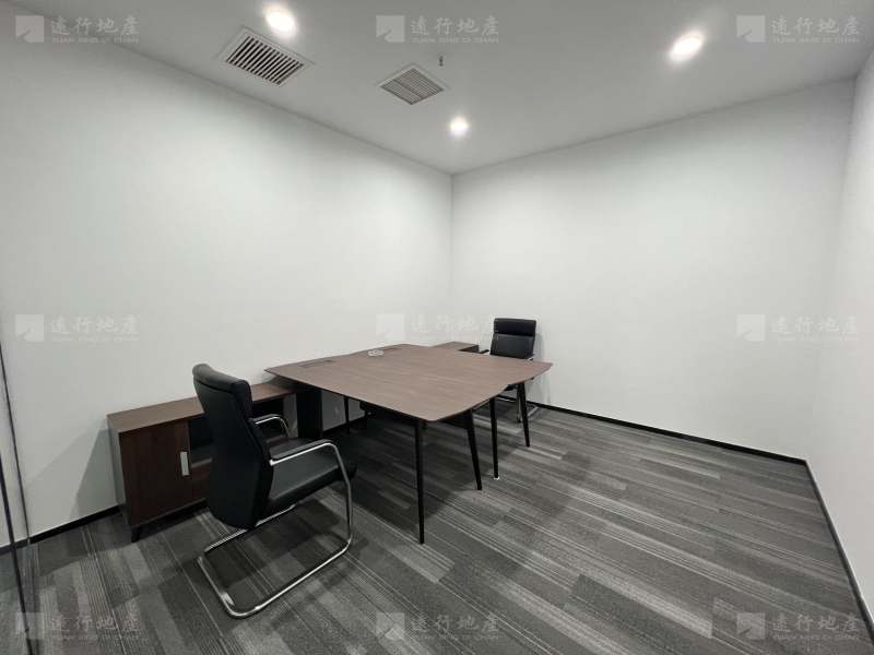 长风商务区 鸿昇时代广场 豪华装修 全套办公家具配备_8