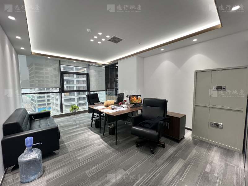 长风商务区 鸿昇时代广场 豪华装修 全套办公家具配备_11