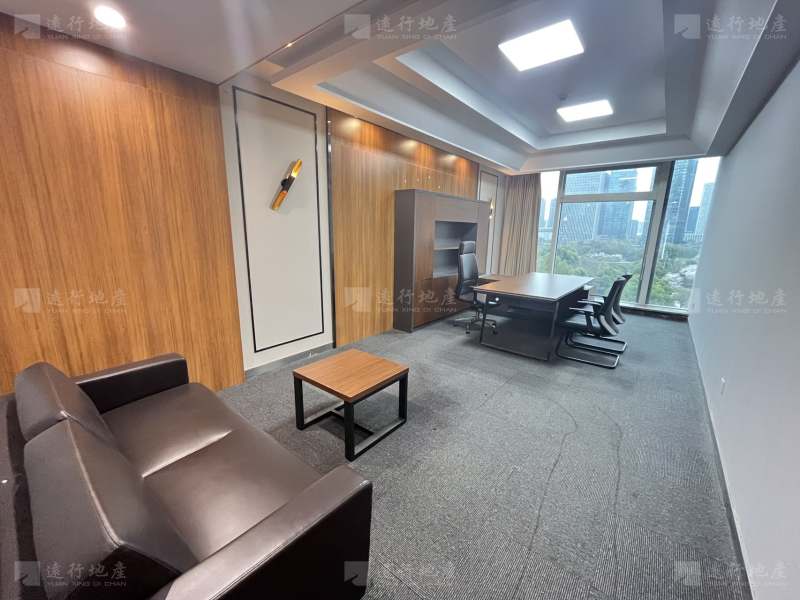 迪凯银座精装950平办公室丨看江看金球丨正对电梯丨随时看_5