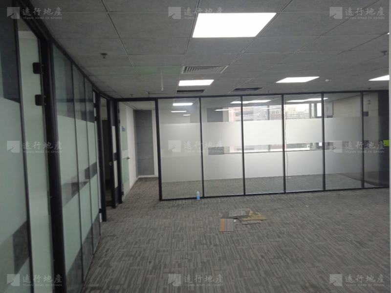 紫竹桥精装办公室丨工位家具齐全拎包入住丨正对电梯_2