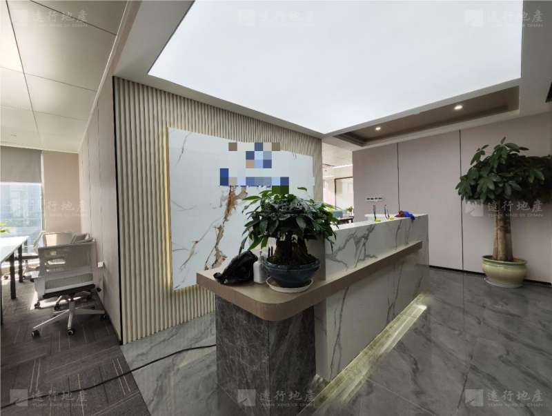 中豪湘悦精装600平办公室丨超大老板间丨正对电梯丨家具全带_1