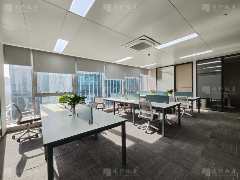 中豪湘悦精装600平办公室丨超大老板间丨正对电梯丨家具全带_7