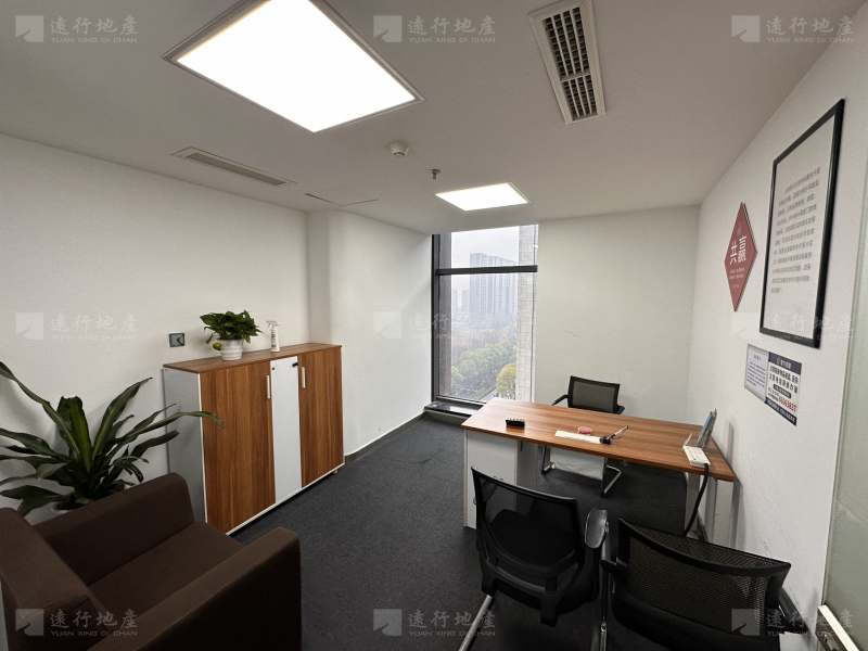 近江时代精装1000平办公室丨正对电梯丨贷款神房丨家具全带_7