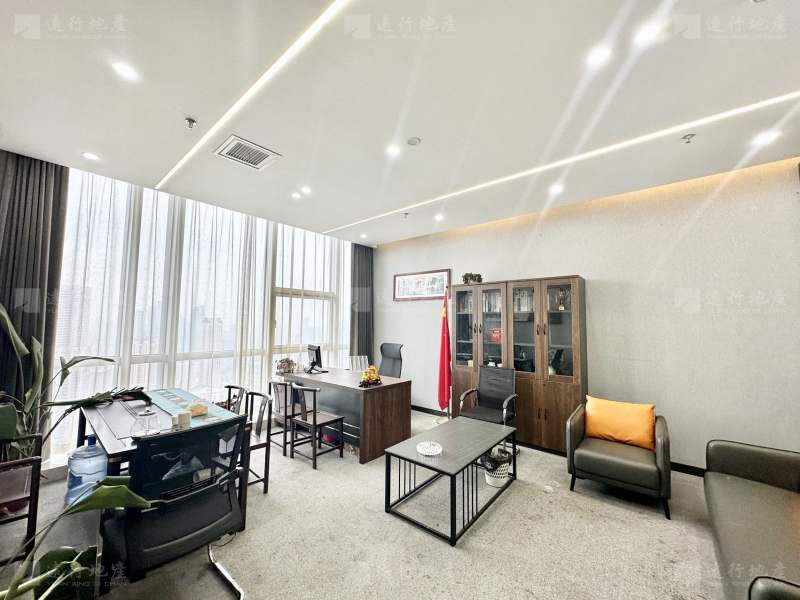 香港路丨阳光城丨高区精装1100平带家具丨大气老板间丨随时约_4