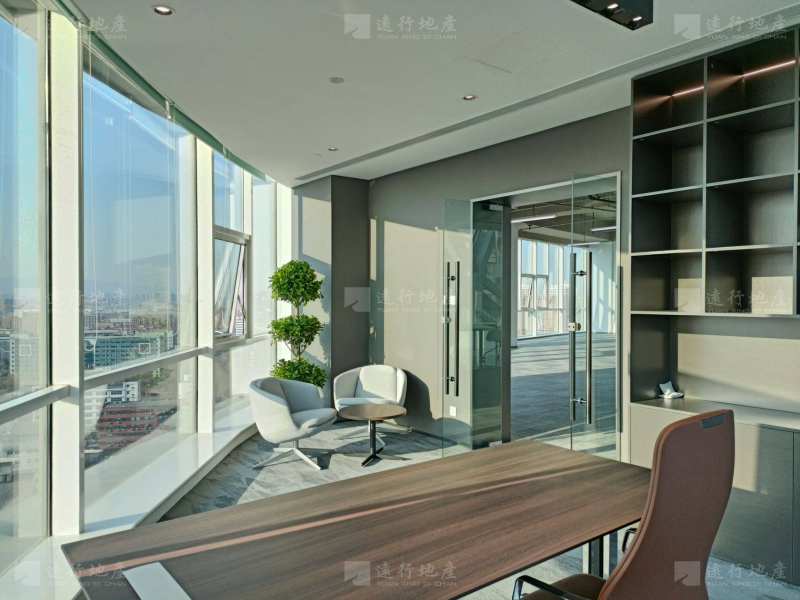 丰台总部基地 汉威国际广场顶层精装修带办公家具 适合集团总部_3
