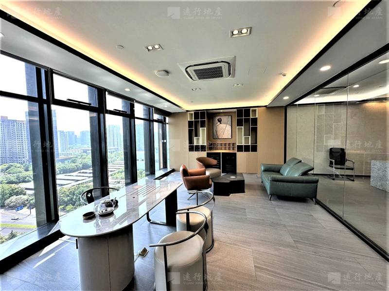 明豪大厦 高区正对电梯 精装修带家具 核心地段总裁优选_3