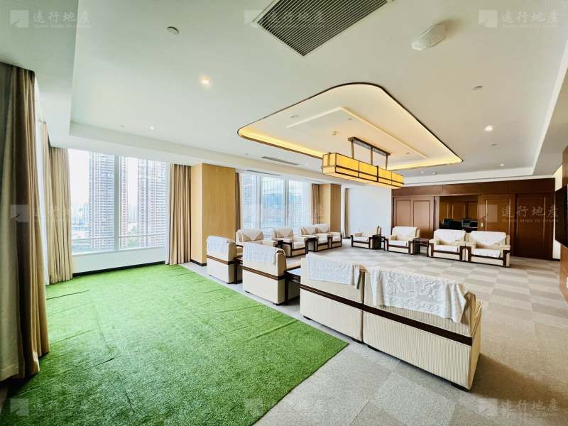 重庆江北城CBD丨中区整层带家具可看江豪华装修丨开发商产权_4