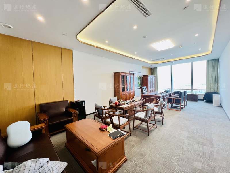 重庆江北城CBD丨中区整层带家具可看江豪华装修丨开发商产权_5