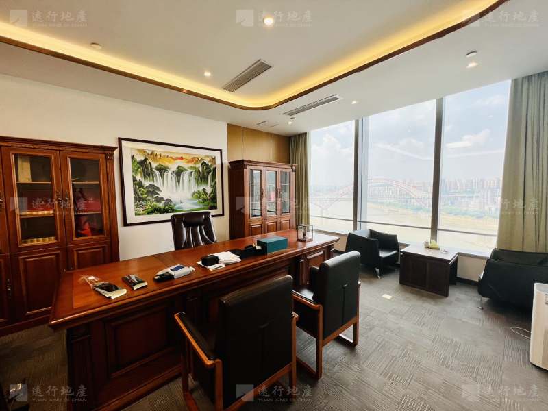 重庆江北城CBD丨中区整层带家具可看江豪华装修丨开发商产权_6