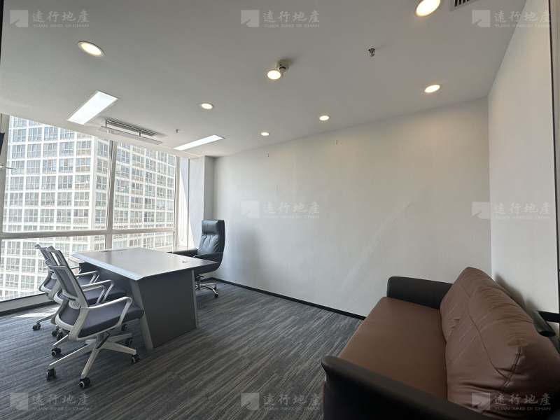 新城时代大厦精装275平办公室丨家具全带丨双面采光丨随时看_2
