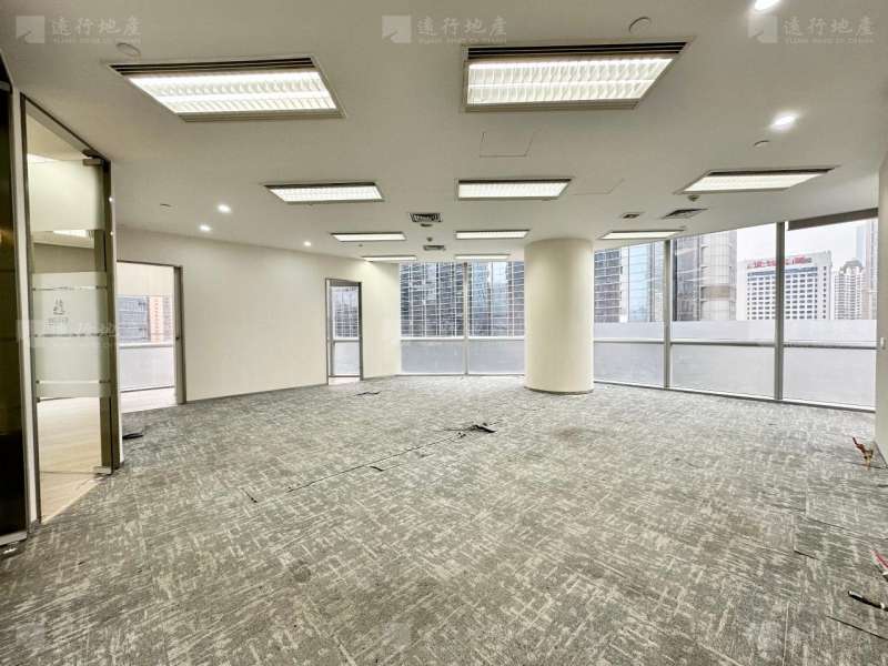 万菱国际中心丨石牌桥丨精装办公室丨整层对电梯_3