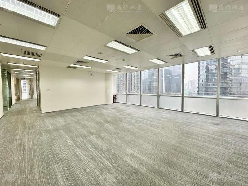 万菱国际中心丨石牌桥丨精装办公室丨整层对电梯_4