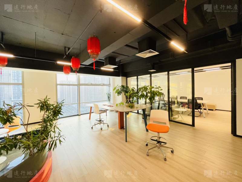 湘江财富金融中心600平核心CBD，高端办公室，精装拎包入住_6
