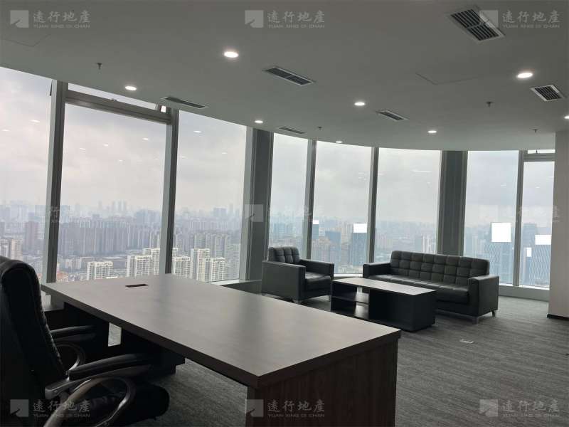 开发商直租丨中国太平金融大厦1500平 三面采光 精装带家具_4