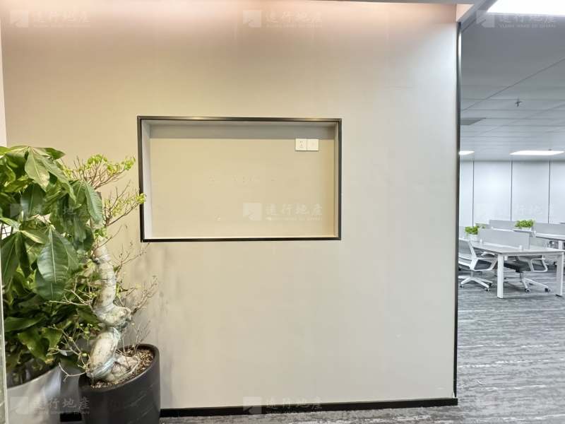 豪装办公室丨可定制分割办公室双面采光丨地铁口上盖_8