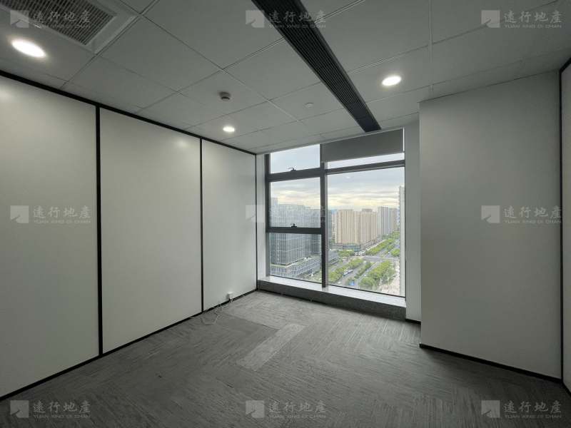 近江500平办公室丨正对电梯丨边套双面采光丨可定制装修_3