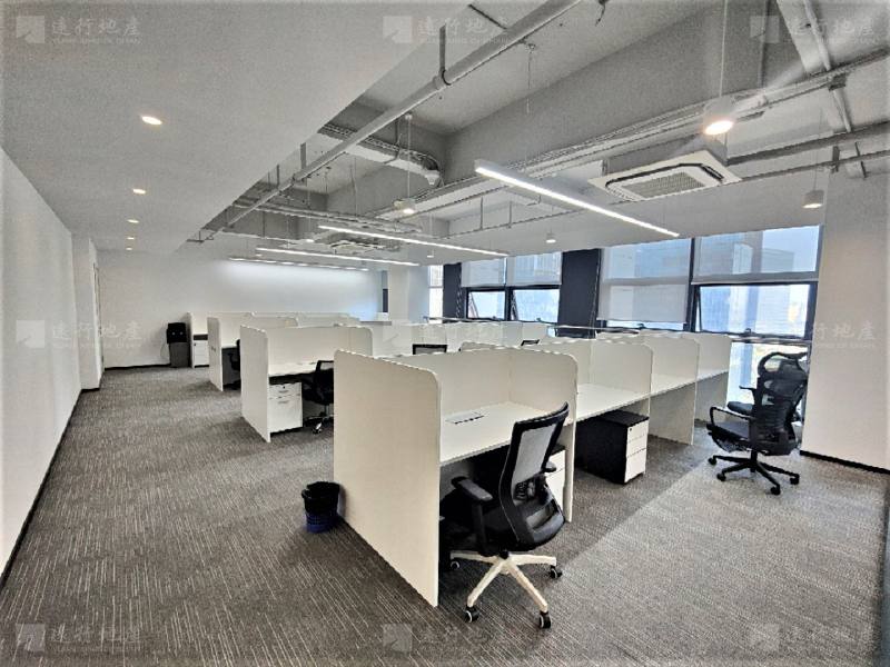 甲方总部大楼 环境配套成熟 办公室精装修带家具 直播电商企业_9