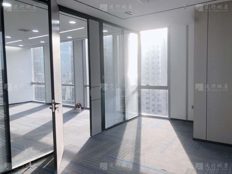 汉街总部国际正对电梯口1000平可以随时分割 地铁口_11
