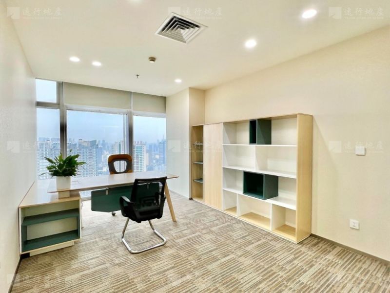 高层办公室出租丨精装修带家具拎包入住随时可看正对电梯_1