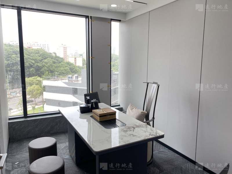 高铁超近，旭辉国际广场300平，高端办公室，精装拎包入住_4