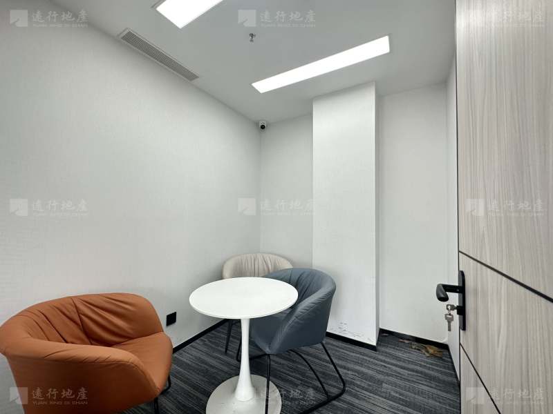 江河时代精装500平办公室丨家具全带丨正对电梯丨价格好谈_8