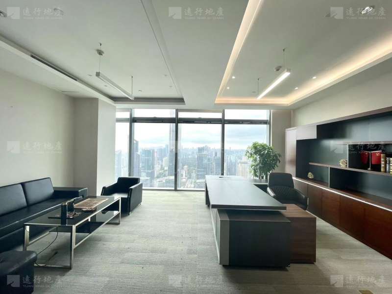 【真房源】兴业银行大厦高区办公室|云端办公俯瞰CBD|_4