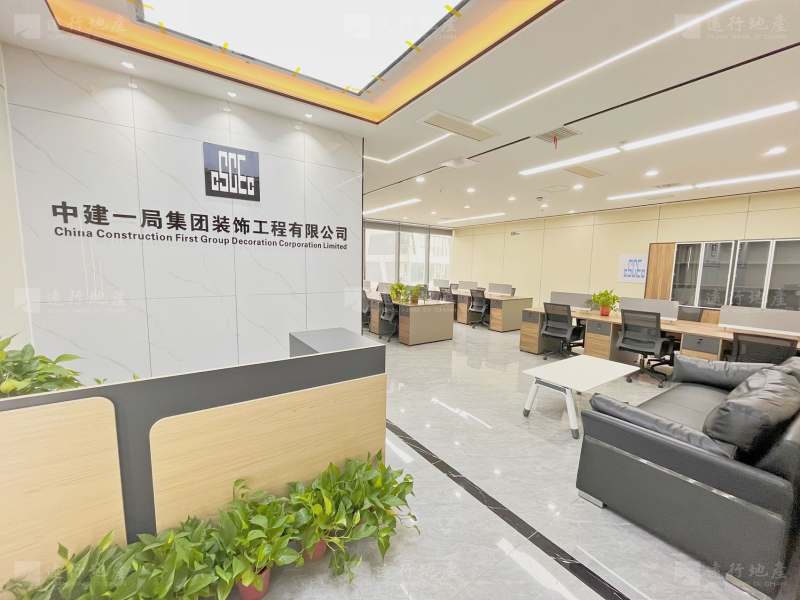 政务核心丨新地中心300平丨精装修带家具丨拎包办公_5