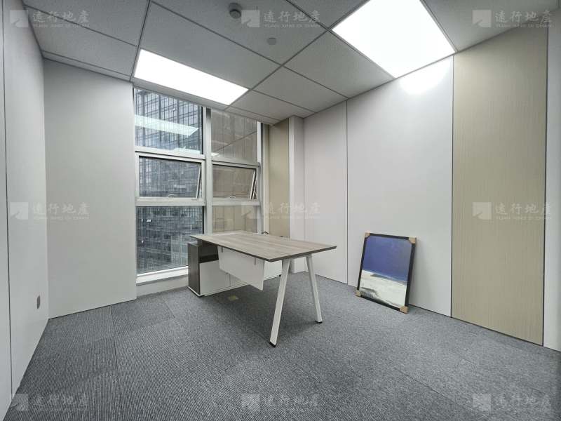 豪装办公室丨家具全带可定制丨户型方正可分割_6