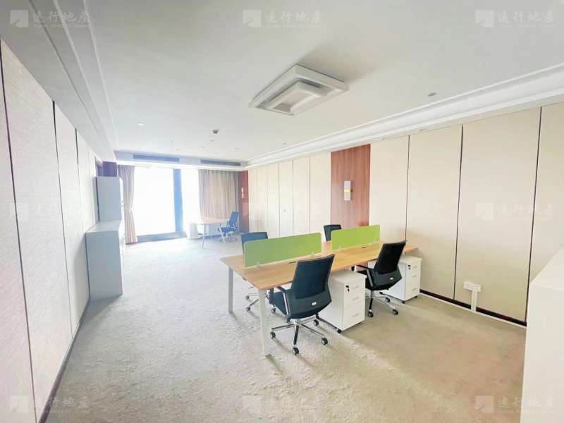 宏程国际一线江景丨正对电梯丨家具全带丨精装600平办公室_5