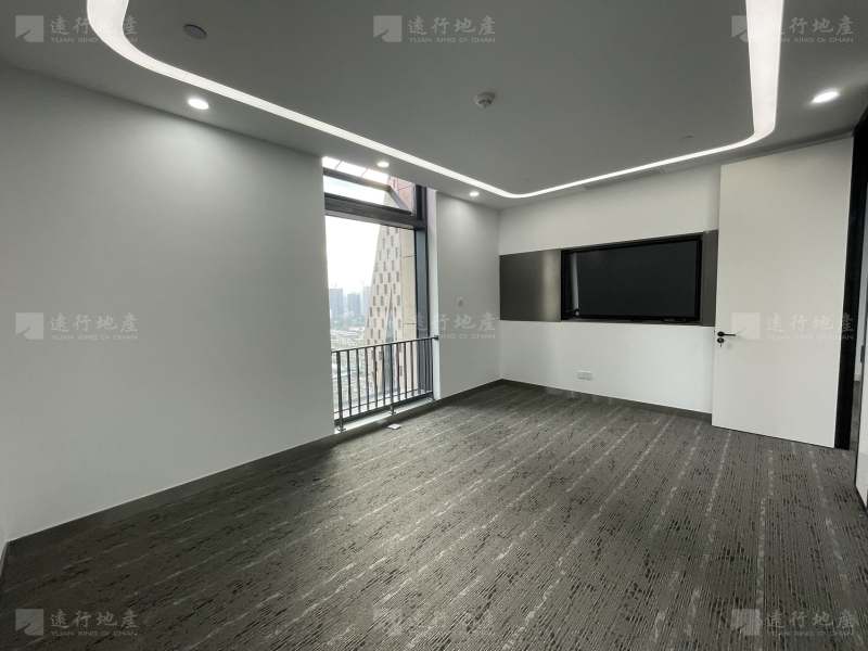 钱江新城写字楼出租 双面采光带家具 可分割办公室_2