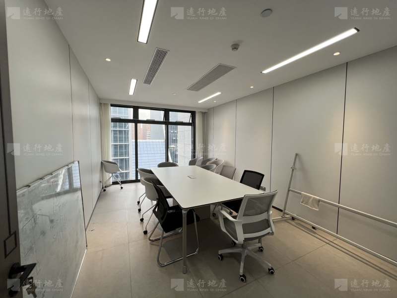 人寿大厦精装400平办公室丨家具全带丨正对电梯丨随时可看_8