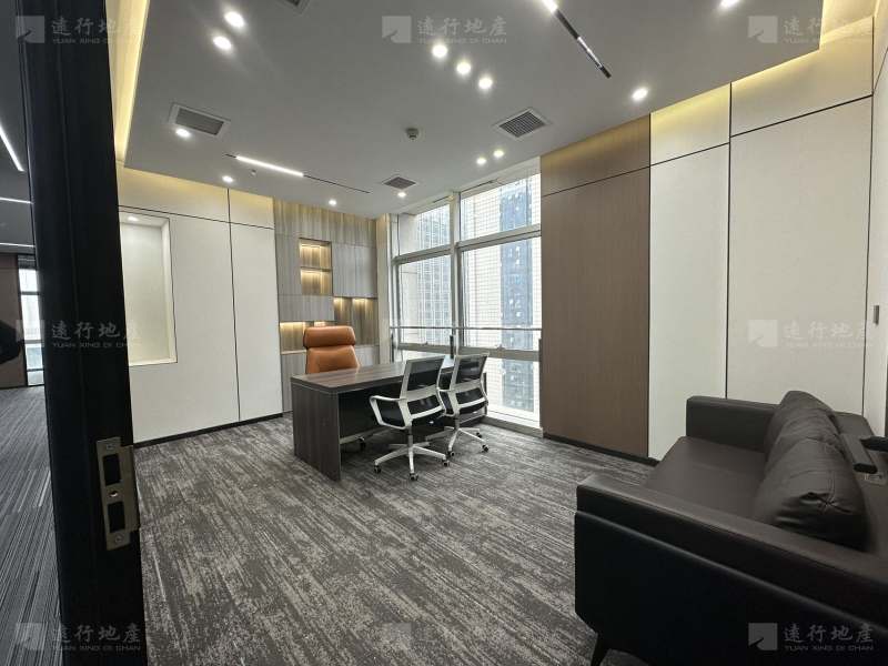 政务中心  新城国际 精装带家具600平 正对电梯口_14