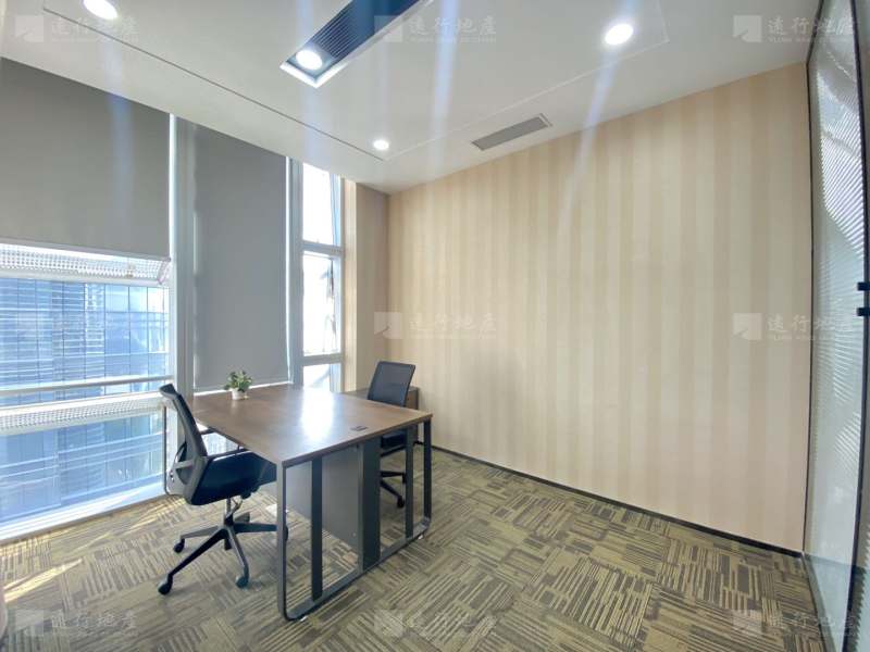 高档商圈 办公室设施齐全 采光面朝南 办公室家具免费使用_6