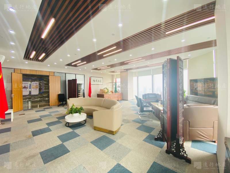 杭州地标项目 采光面朝南 办公室设施齐全 精致装修 拎包办公_9