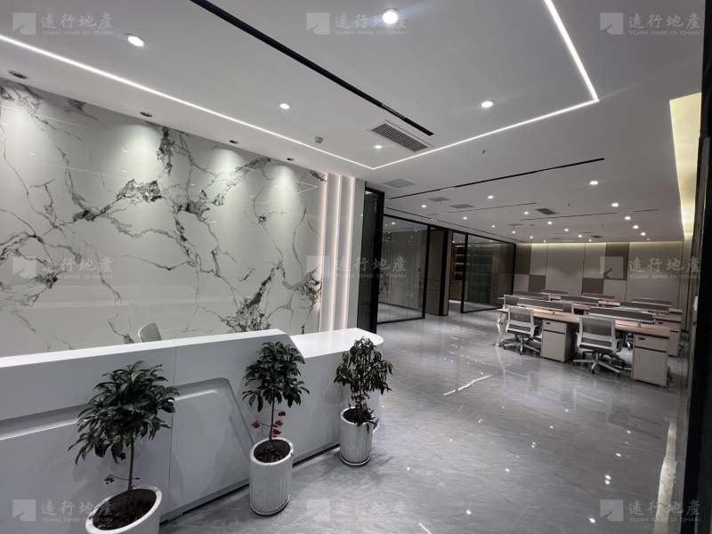 市政务中心丨华邦ICC丨300平电梯口豪装带家具丨超大业务区_10