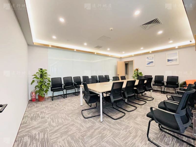 恒华国际商务中心 精装修带家具 正对电梯 双向采光 随时起租_8