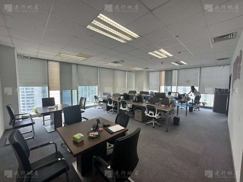 圣奥大厦高区230平办公室丨家具全带丨超大工区丨随时可看_1