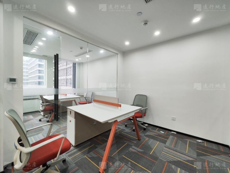 迪凯银座超高楼层 办公室设施齐全 办公室家具齐全 可拎包办公_8