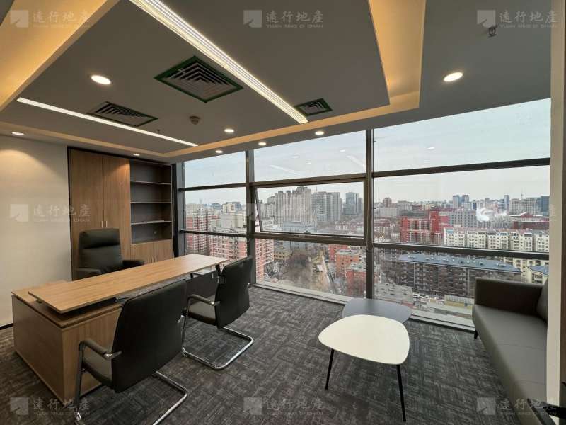清华科技园 精装办公室 双面采光 全套家具 拎包入住 _6