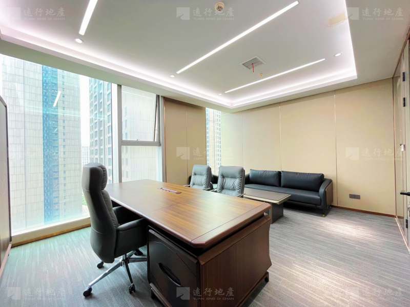 嘉熙中心300平精装办公室，高品质写字楼，出价就租！_6