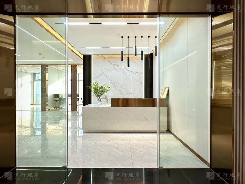 博亚时代中心 精装办公室出租正对电梯采光充足5个房间全朝阳_3