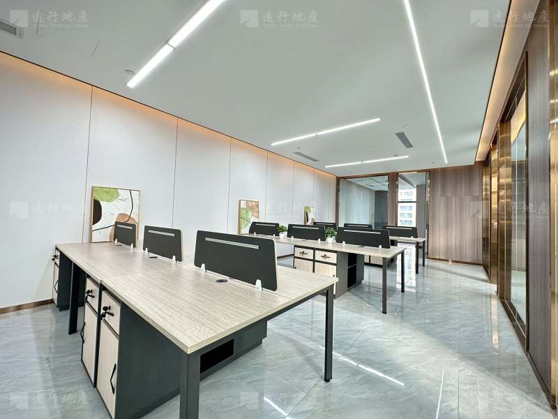 博亚时代中心 精装办公室出租正对电梯采光充足5个房间全朝阳_6