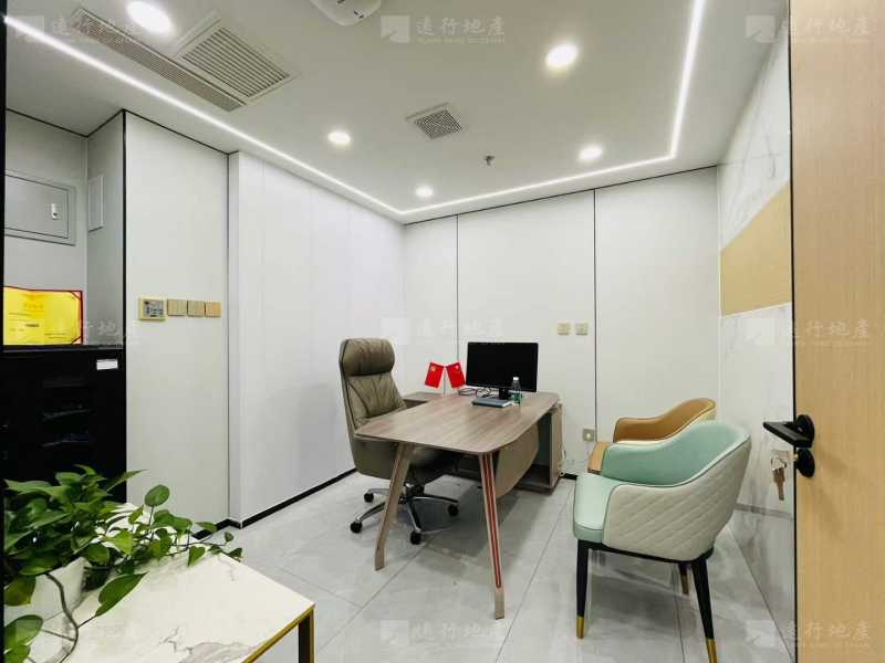 临长安街项目 精装带家具 大气前台 10个隔断 万达广场特价_3