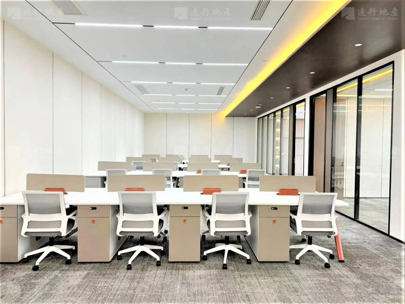 华业发展中心 精装修带家具 正对电梯 户型方正 企业接待办公_11