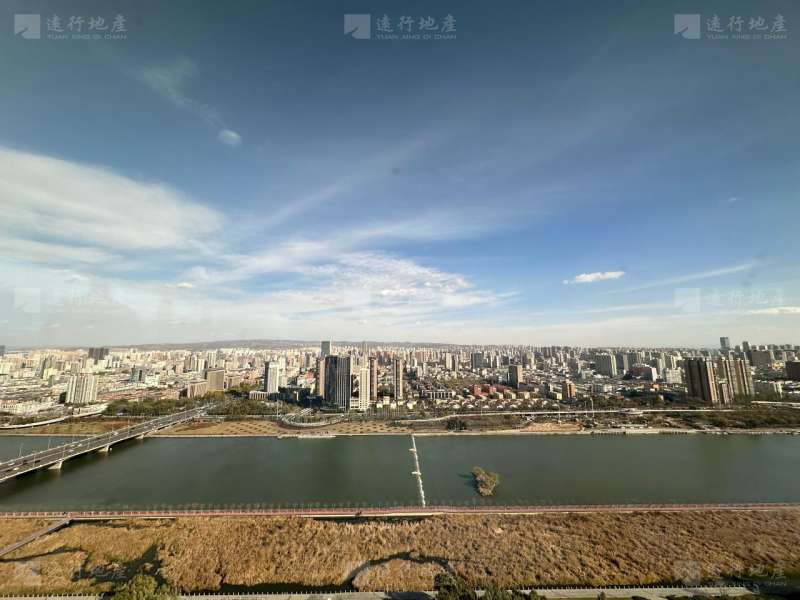 迎泽西CBD丨中海国际中心丨高区电梯口丨东北向看汾河景观_7