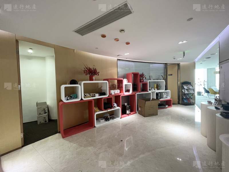 钱江新城写字楼出租超高区 双面采光家具全带 全新正对电梯口_7
