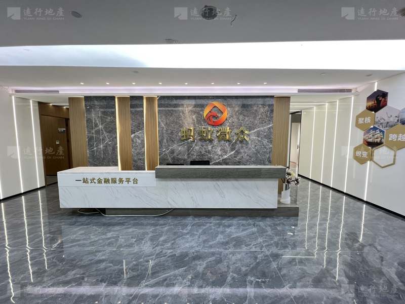 钱江新城二期写字楼出租 独栋 豪装办公室 户型方正_8