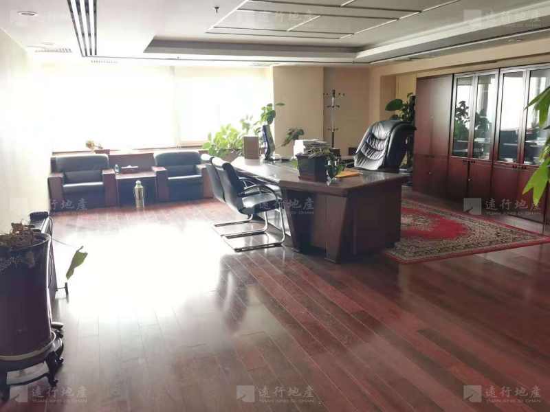 广安路西客站机械大厦整层办公室出租精装修带家具_2