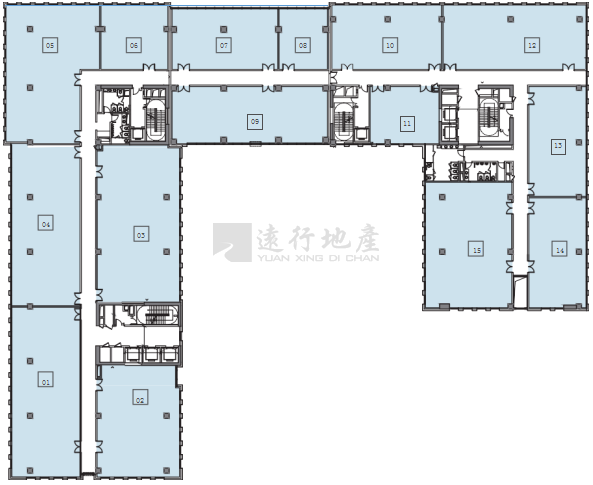 北京东航中心写字楼出租_12