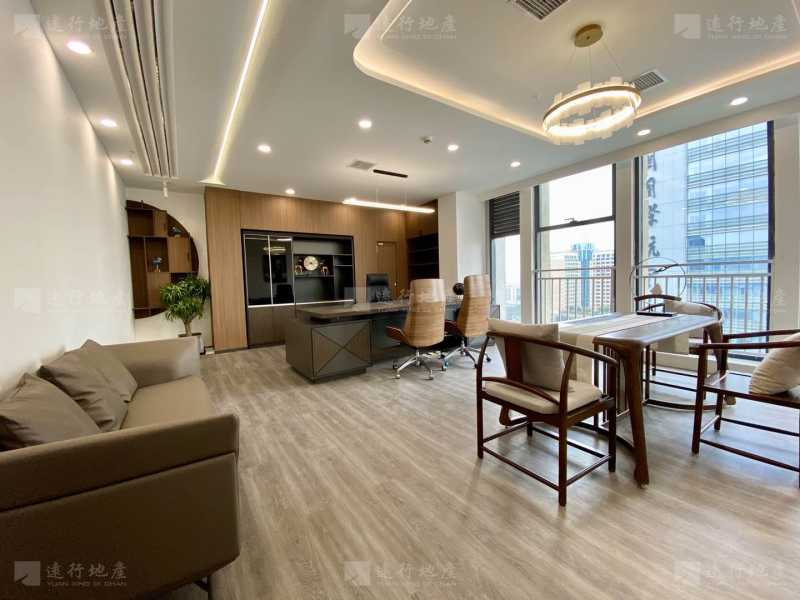 新街口商圈 南京国际贸易中心 精装修带家具拎包办公_8